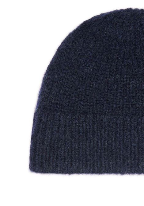 cappello beanie 03340 moss 2709 uomo navy DRIES VAN NOTEN | 252-021231-2709509